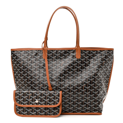 Goyard Goyardine Reversible Anjou PM Black Gold 1 of 24