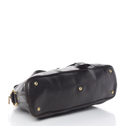 Saint Laurent Calfskin Large Muse Dark Brown 4 of 16