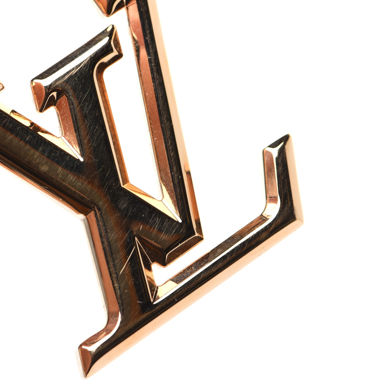 Louis Vuitton LV Facettes Bag Charm Key Holder Gold 4 of 5