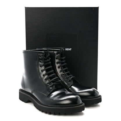 Saint Laurent Ketta Liverpool Mens Combat Boots 43 Black 10 of 10