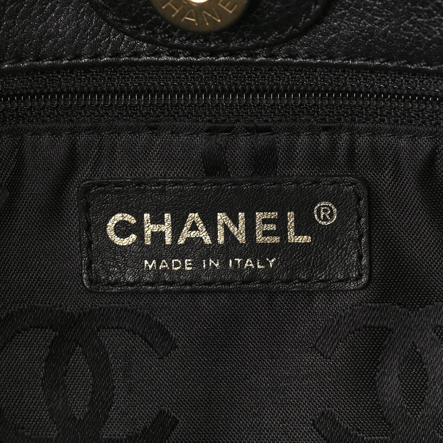 Chanel Calfskin Wood Chain Tote Dark Brown 6 of 9