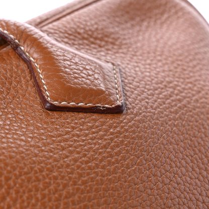 Hermes Taurillon Clemence Victoria II 35 Gold 18 of 21