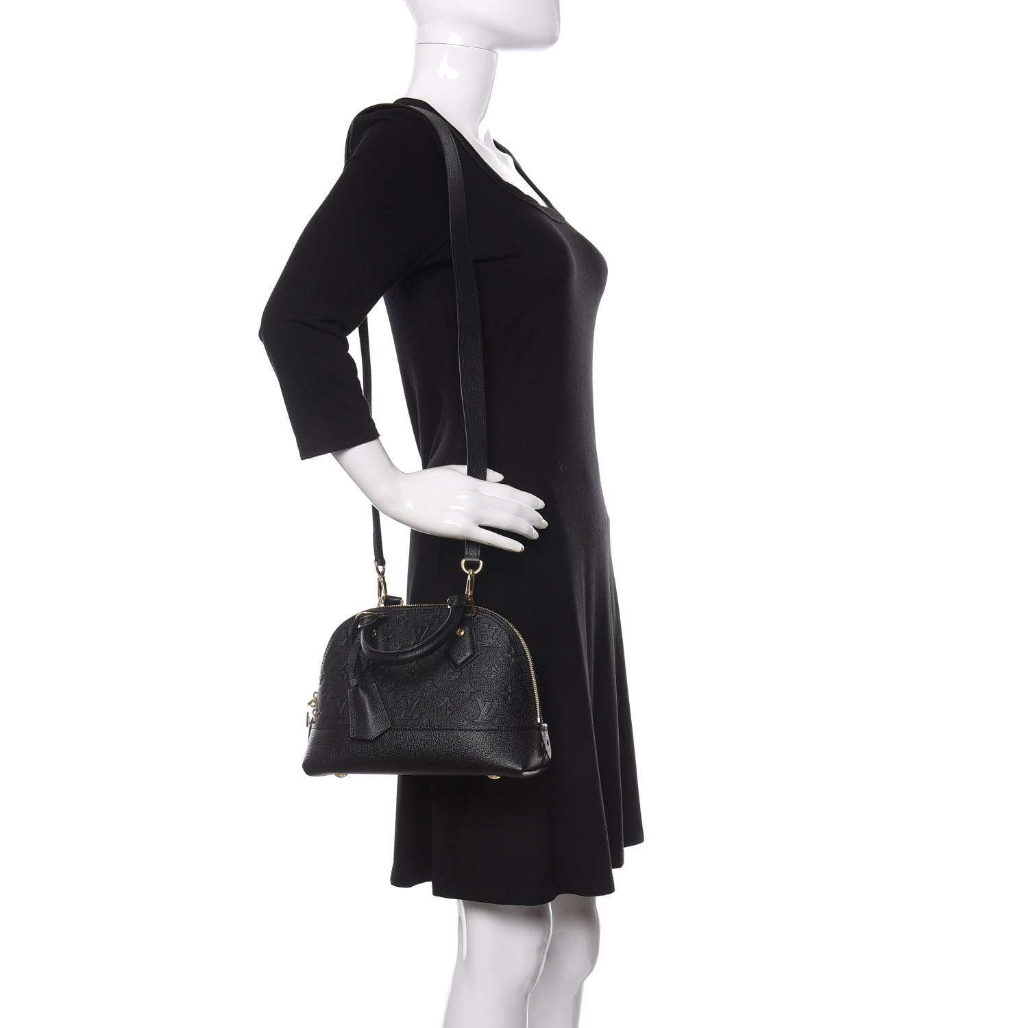 Louis Vuitton Empreinte Neo Alma BB Black 2 of 9