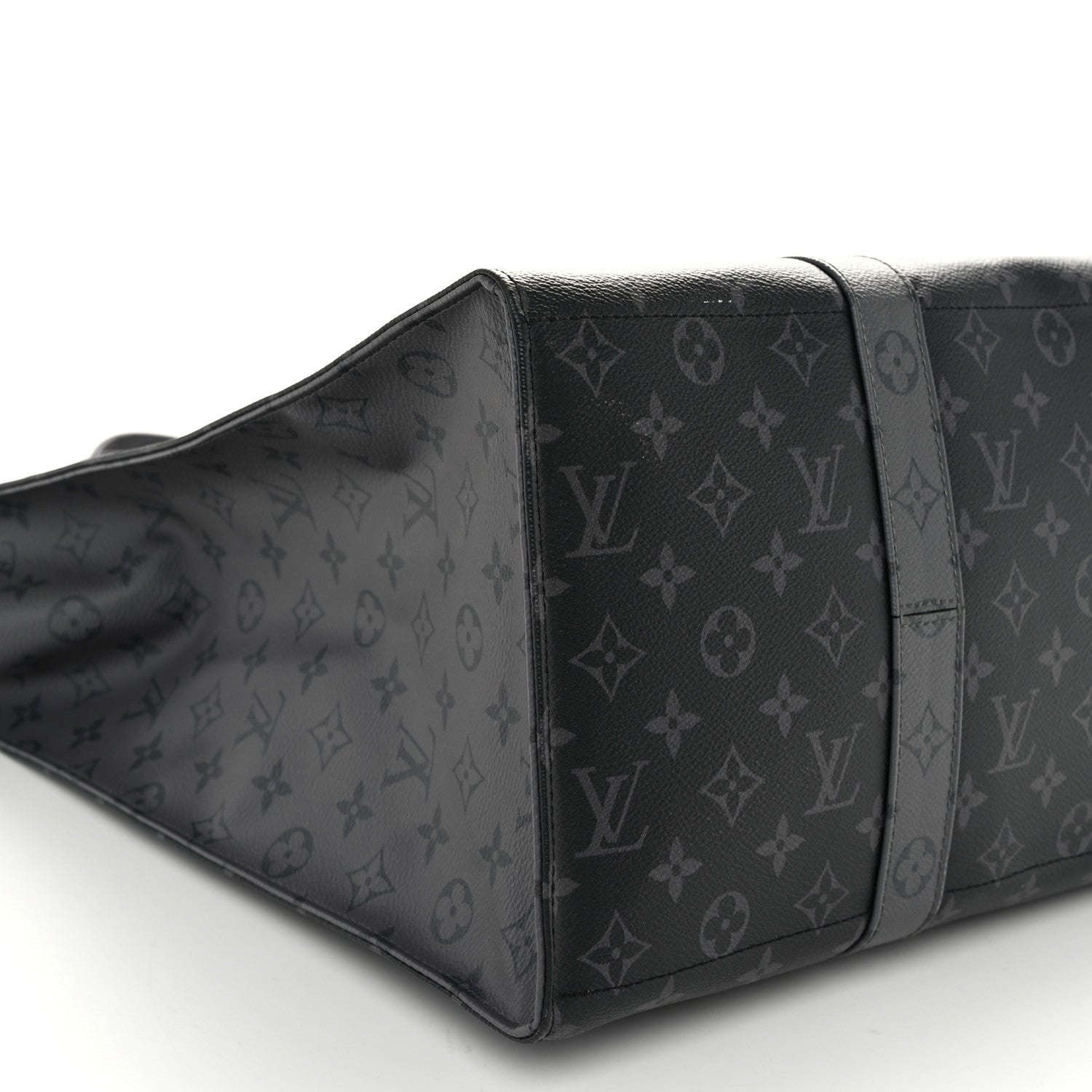 Louis Vuitton Monogram Eclipse Cabas Zippe GM Black 7 of 9