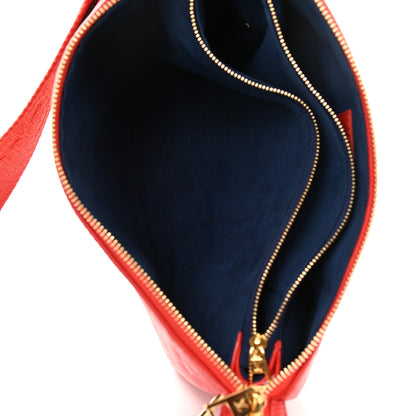 Louis Vuitton Lambskin Embossed Monogram Coussin PM Red 7 of 11