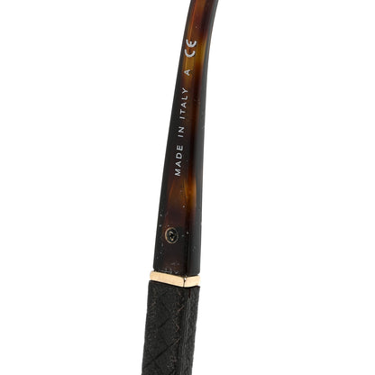 Chanel Lambskin Quilted CC 4195-Q Sunglasses Gold 6 of 7