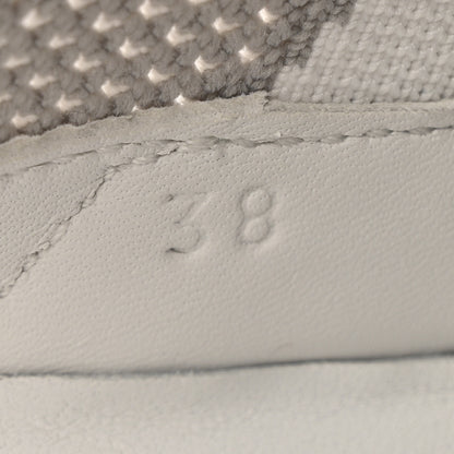 Hermes Calfskin Deep Sneakers 38 White Multicolor 10 of 11
