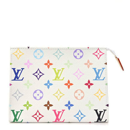 Louis Vuitton X TM Monogram Multicolor Toiletry Pouch 19 White 1 of 8