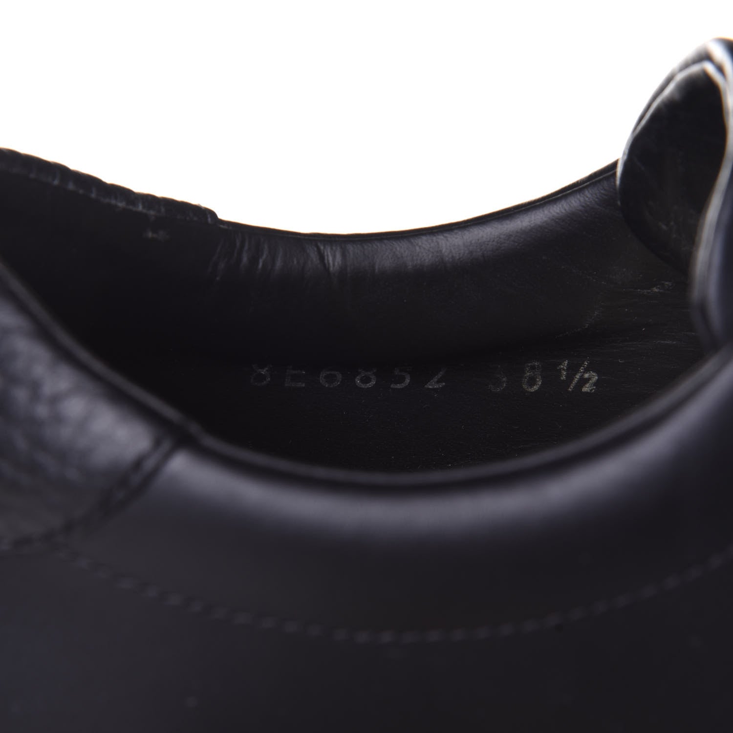 Fendi Vitello Microfiber FF Rockoclick Slip On Sneakers 38.5 Black Tobacco 10 of 11