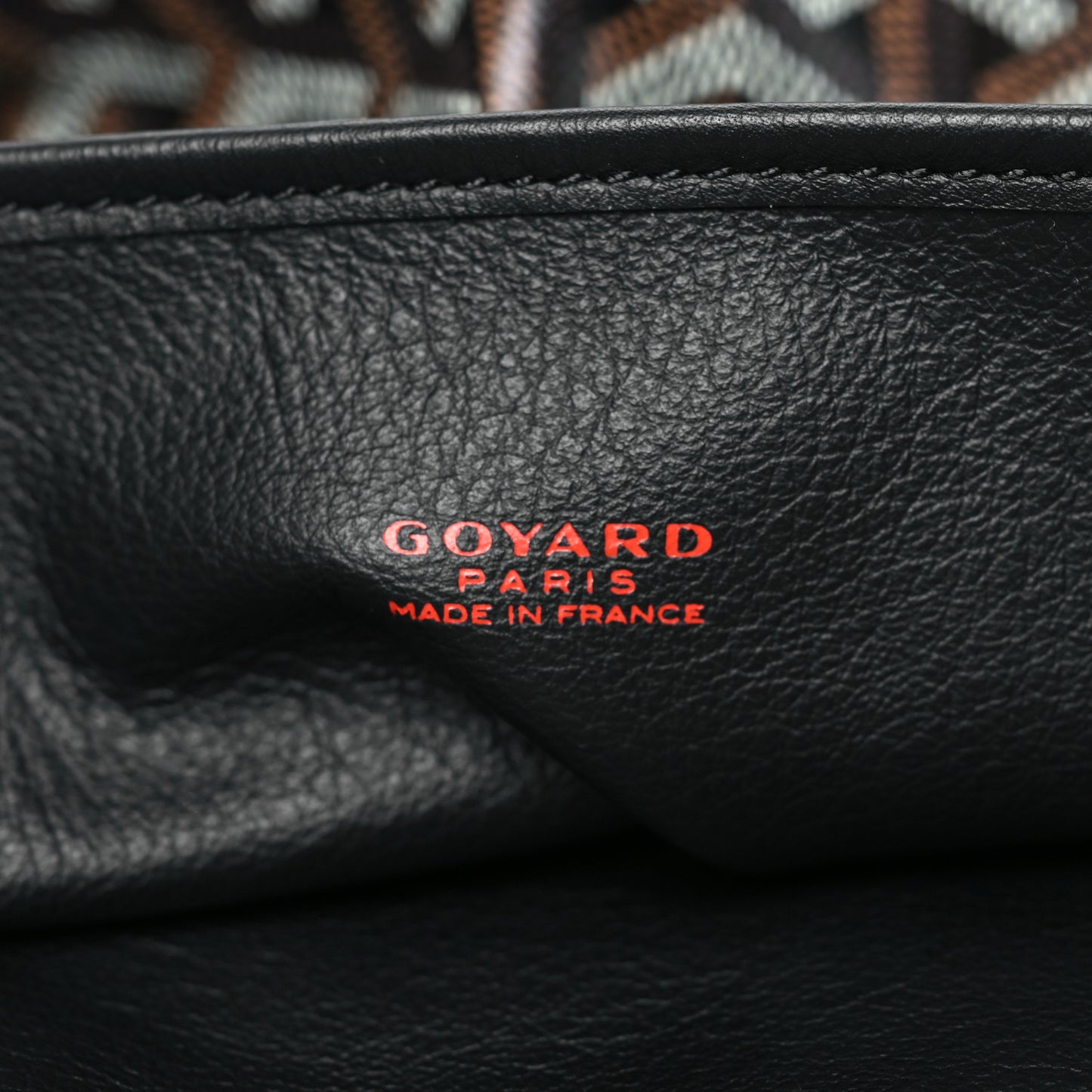 Goyardine Reversible Anjou PM Black