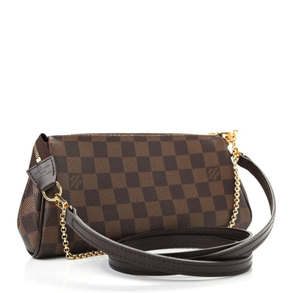 Louis Vuitton Damier Ebene Eva Clutch 3 of 8