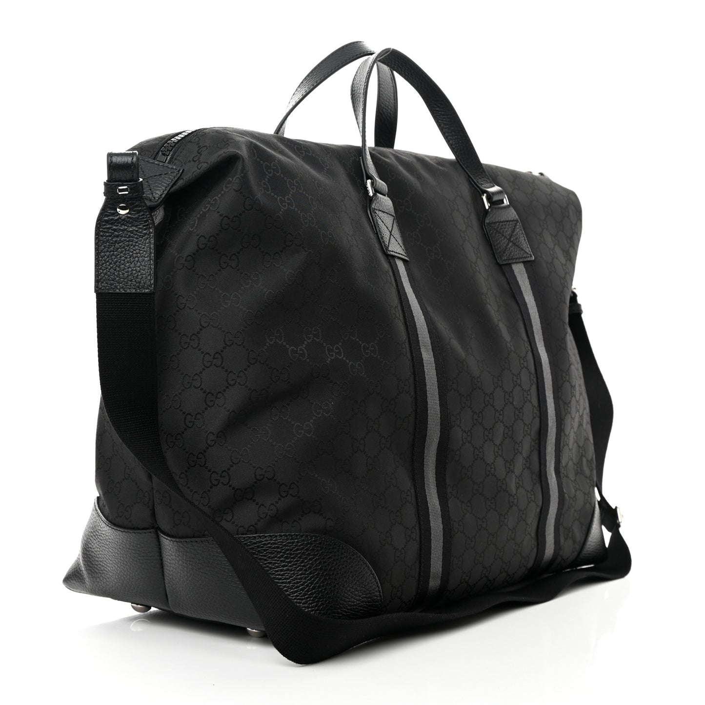 Nylon Monogram XL Duffle Bag Black