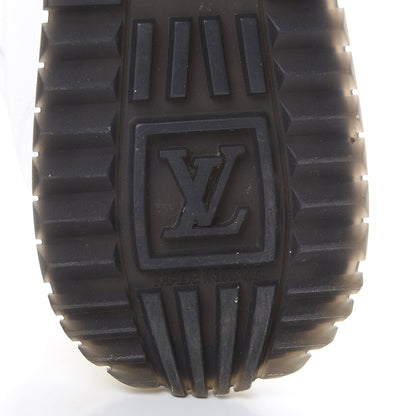 Louis Vuitton Calfskin Monogram Run Away Sneakers 36 White 6 of 8