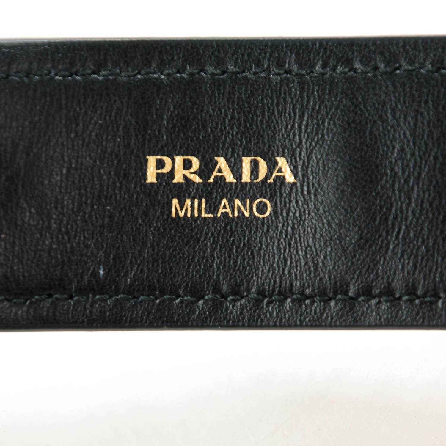 Louis Vuitton PRADA Saffiano Crystal Flower Shoulder Strap Nero Black 5 of 6