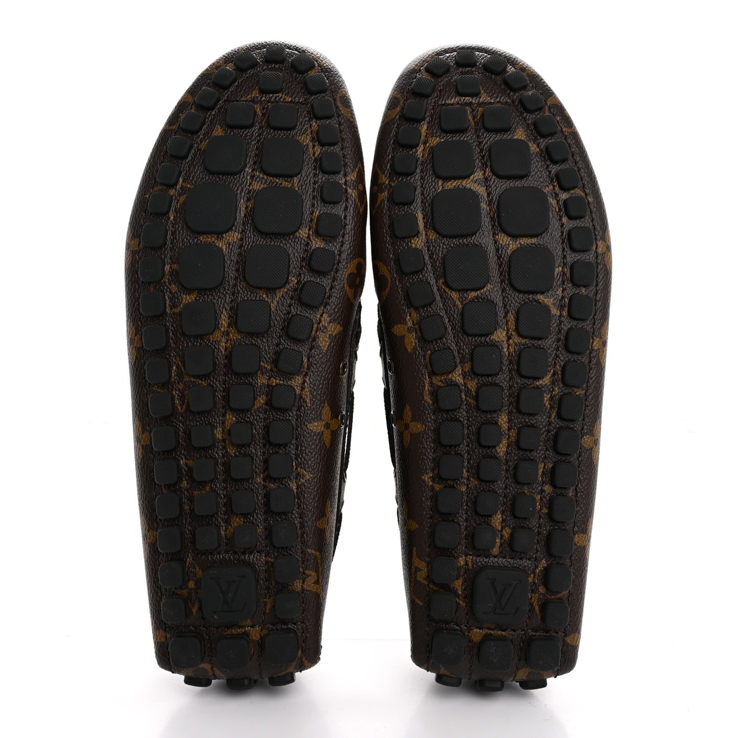 Monogram Mens Arizona Car Shoe Moccasin Loafers 8