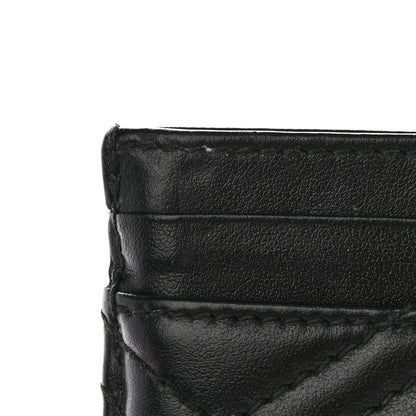 Gucci Calfskin Matelasse GG Marmont Card Holder Black 9 of 10