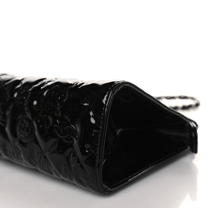 Chanel Patent Calfskin Lucky Symbols Pochette Black 9 of 9