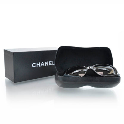 Chanel Tortoise Shell Quilted CC Sunglasses 5188 6 of 6