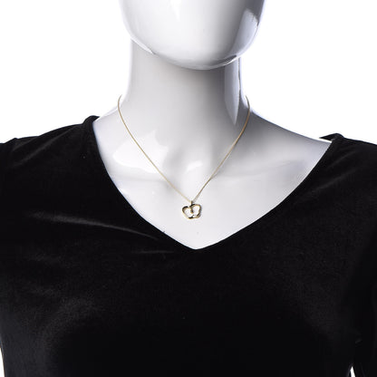 Tiffany 18K Yellow Gold Elsa Peretti Apple Pendant Necklace 2 of 6