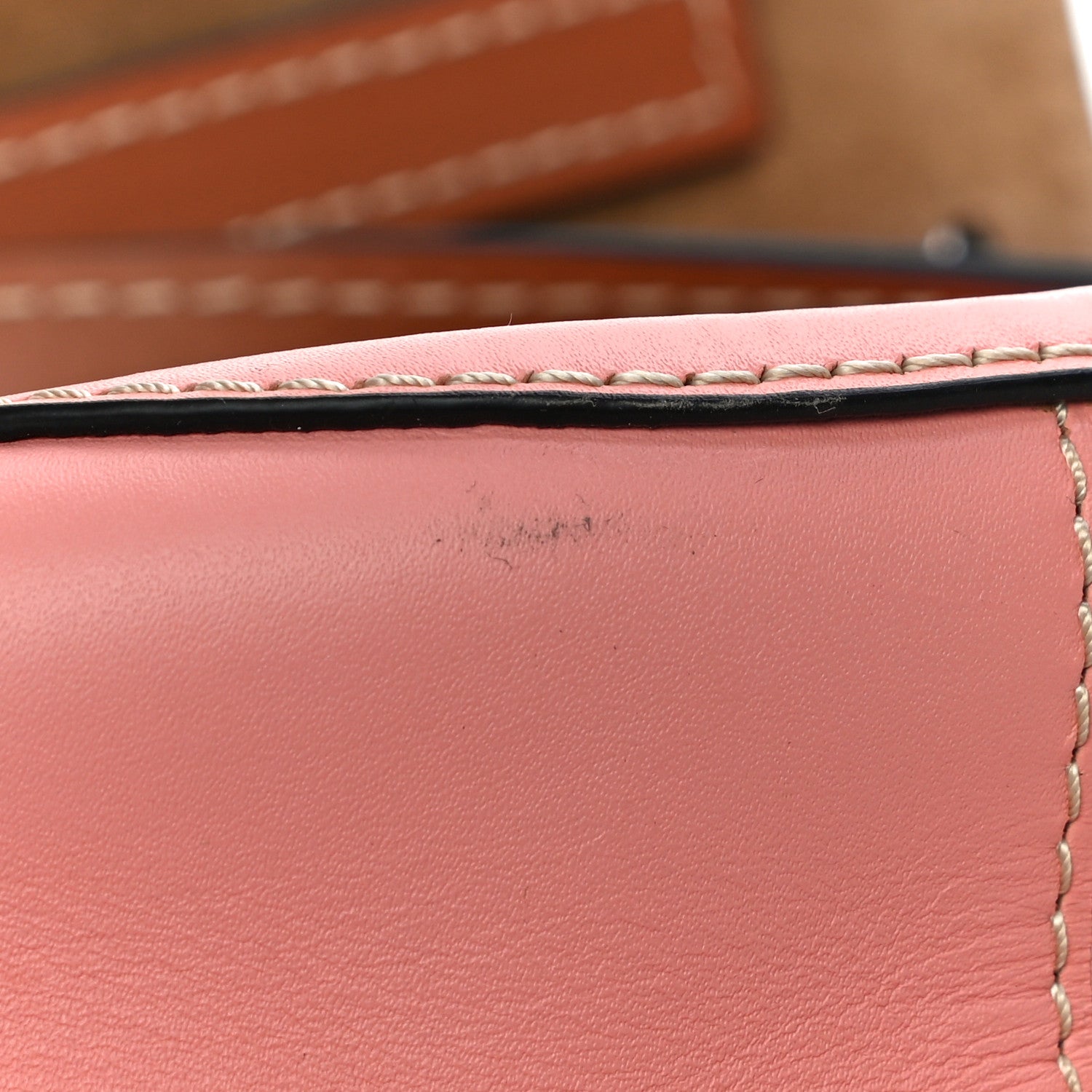 Loewe Calfskin Small Gate Crossbody Bag Orange Blossom 10 of 16