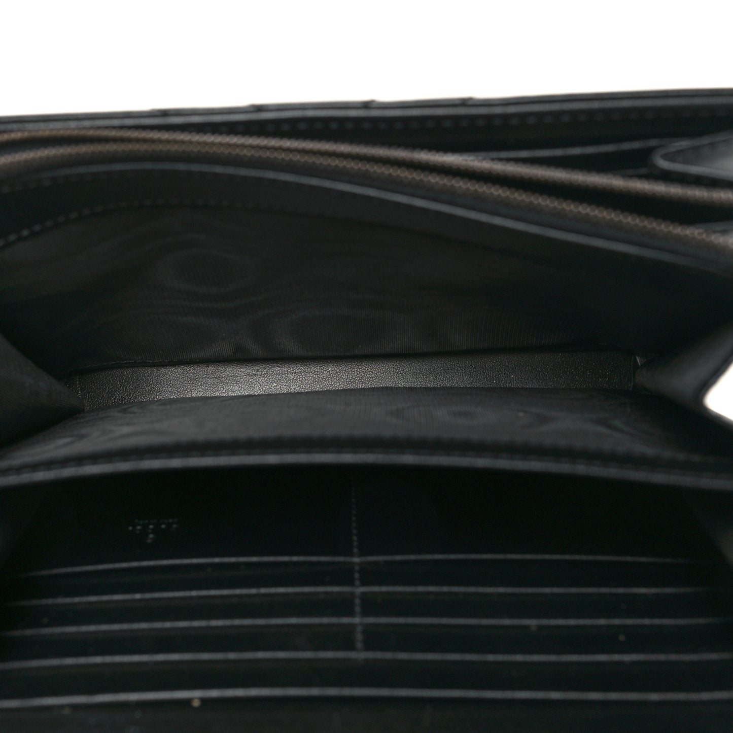 Calfskin Matelasse GG Marmont Chain Wallet Black