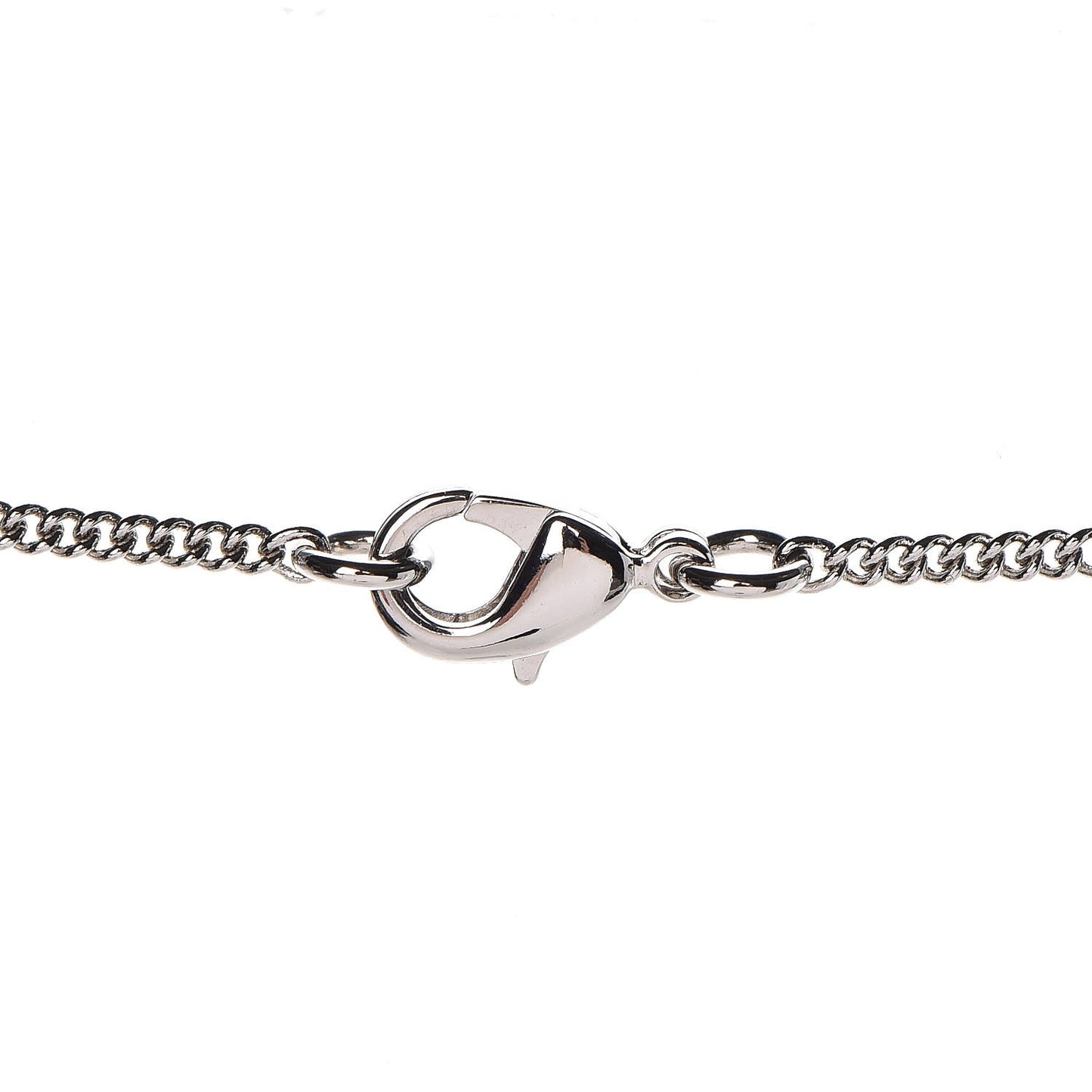 Crystal Strass Necklace Silver