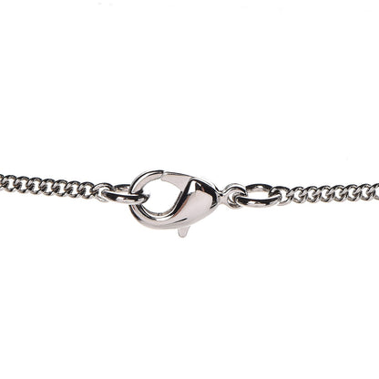 Chanel Crystal Strass Necklace Silver 4 of 5