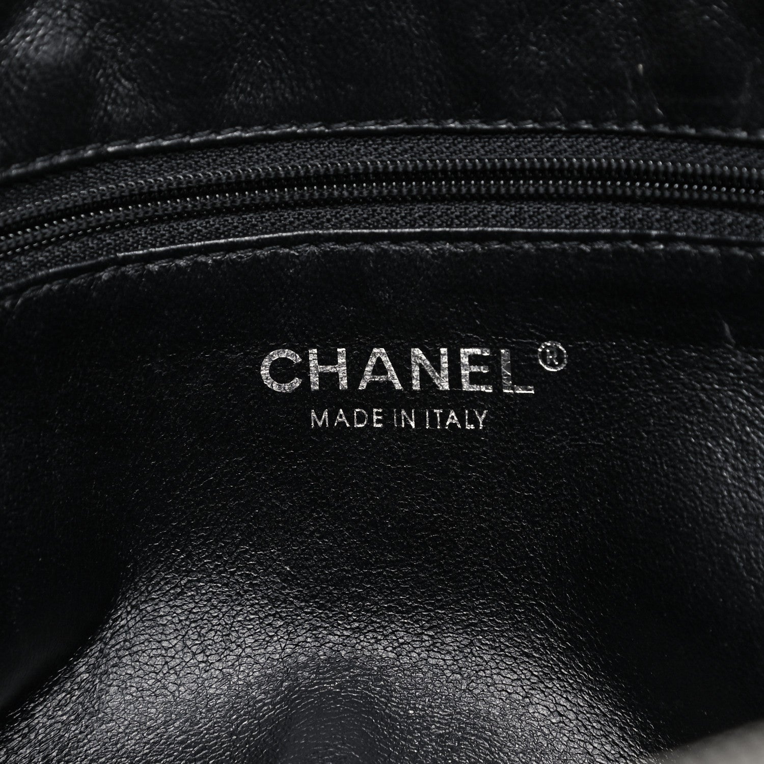 Chanel Lambskin Square Stitched Shoulder Bag Black 6 of 10