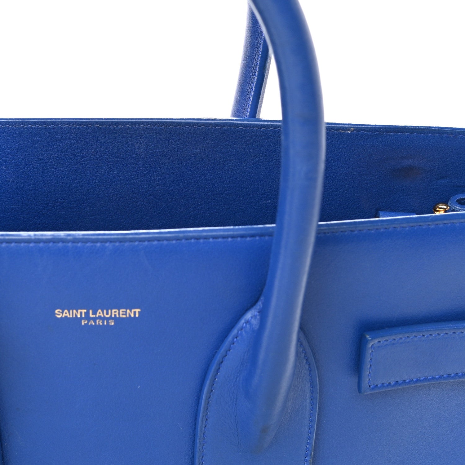Saint Laurent Calfskin Small Sac De Jour Outremer 15 of 15