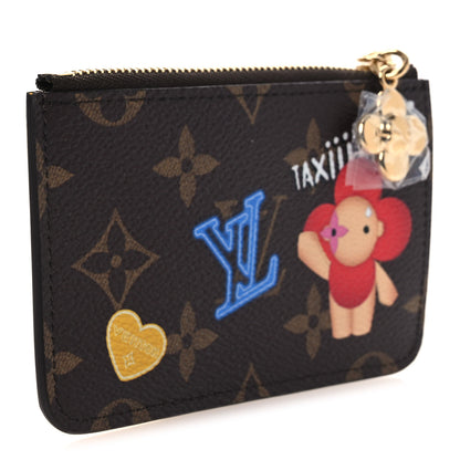 Louis Vuitton Monogram 57th Street NYC Zipped Romy Card Holder Yellow Cab 3 of 8