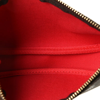 Louis Vuitton Monogram 2021 Christmas Animation London Mini Pochette Accessories Red 5 of 8