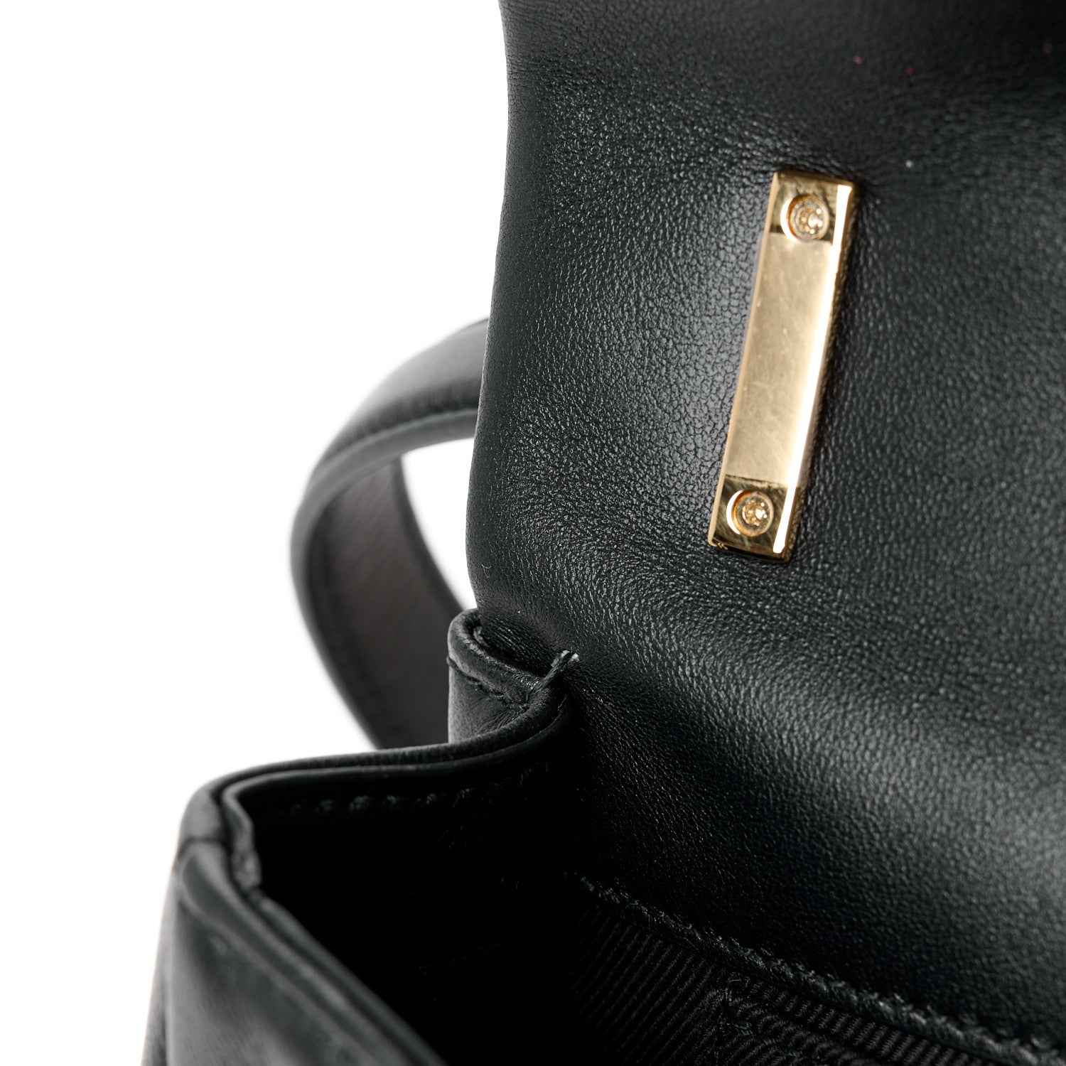 Burberry Lambskin Quilted Small Lola Bag Black 11 of 11