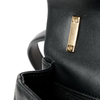 Burberry Lambskin Quilted Small Lola Bag Black 11 of 11