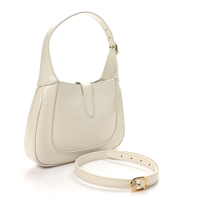 Gucci Boarded Dyana Lux Calfskin Small Jackie 1961 Hobo Mystic White 3 of 10