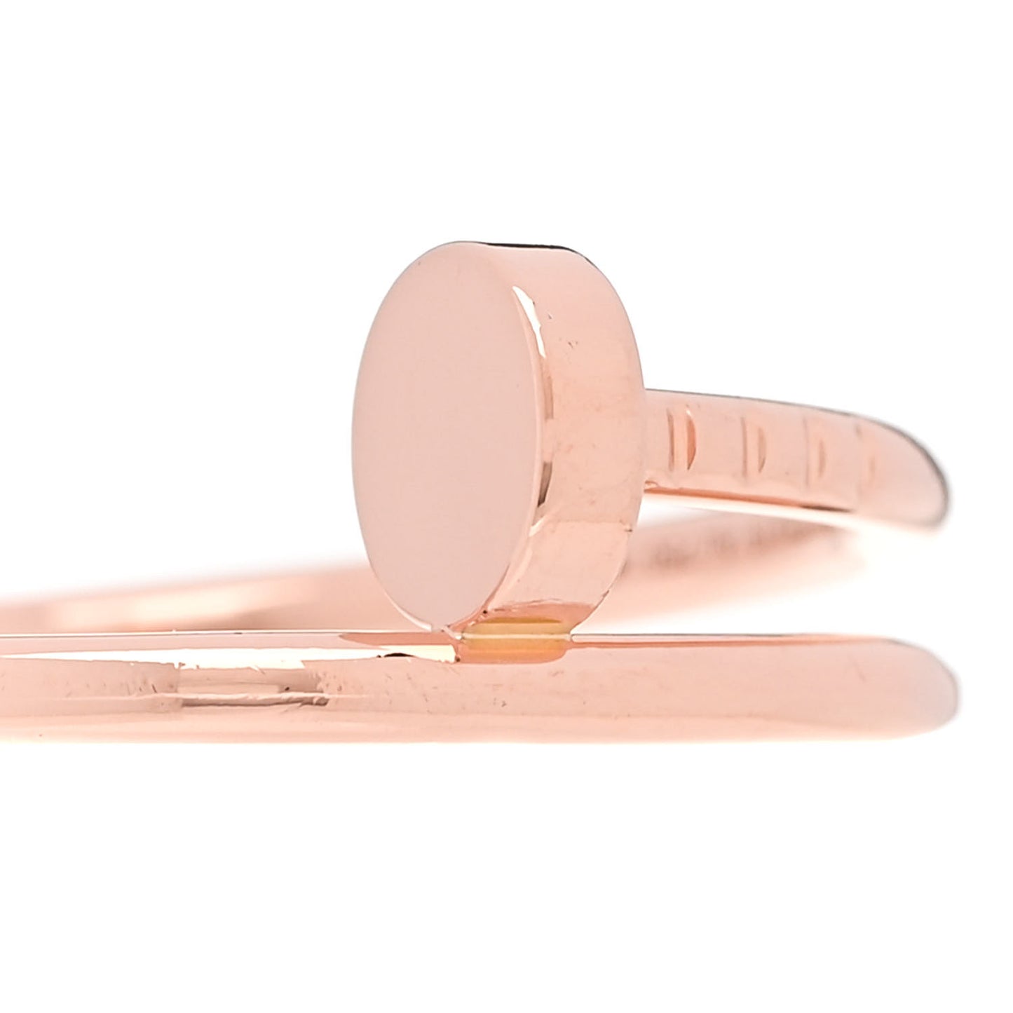 18K Pink Gold Small Juste Un Clou Ring 59 8.75