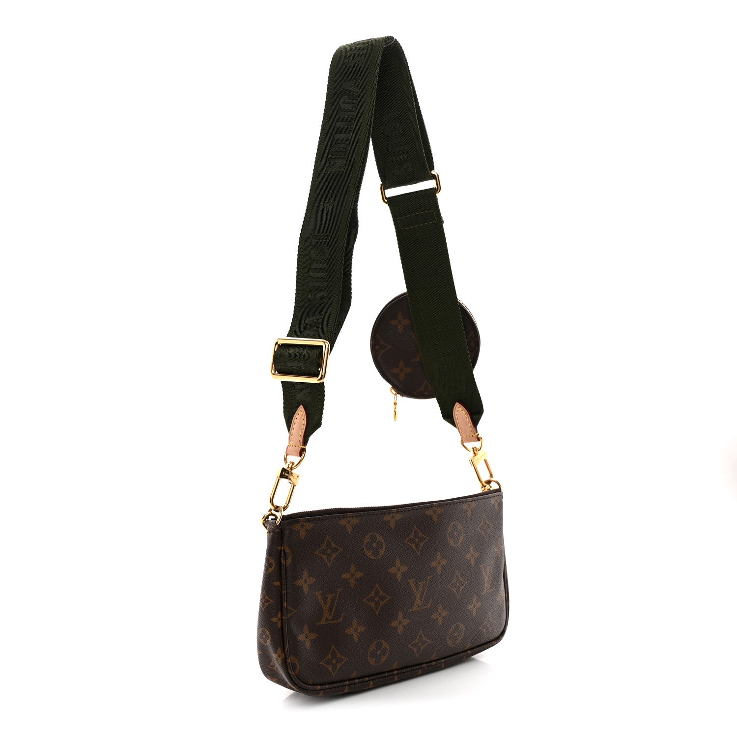 Louis Vuitton Monogram Multi Pochette Accessories Kaki 3 of 12