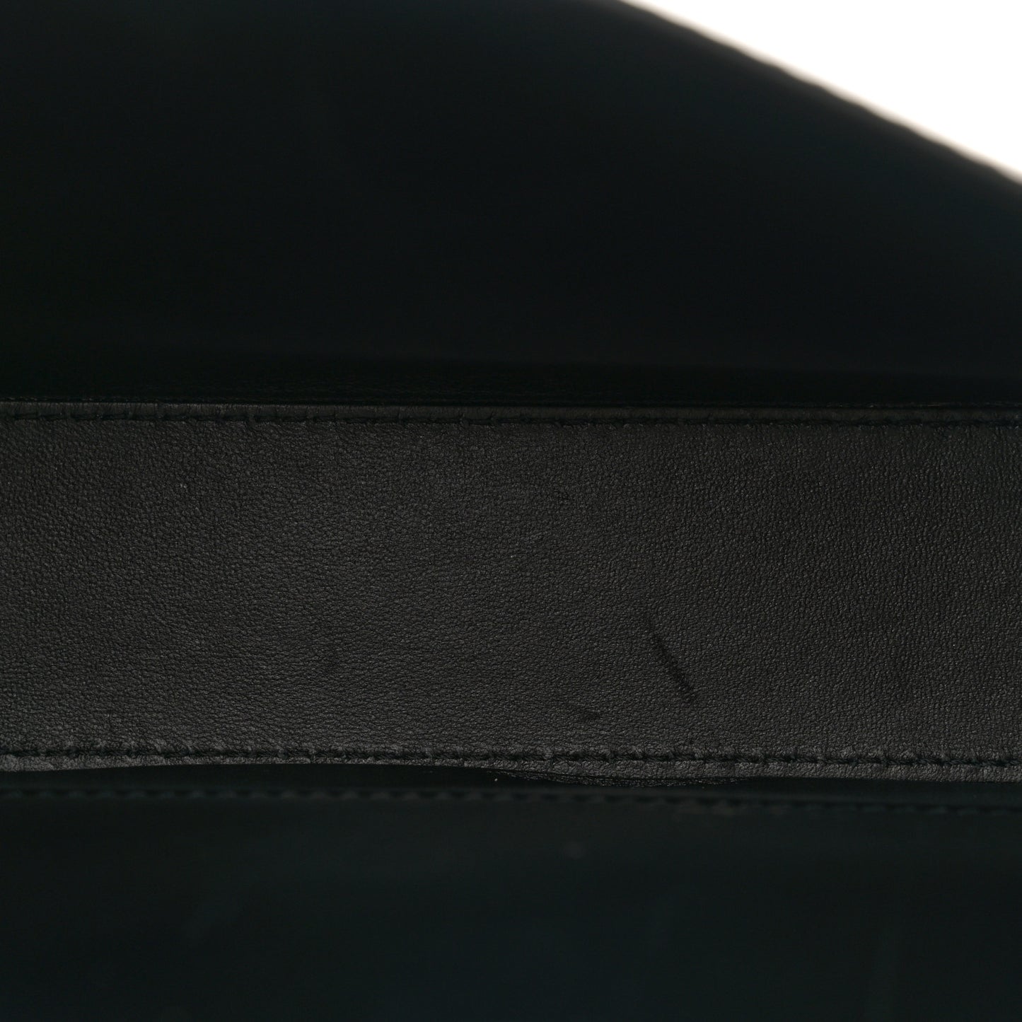 Calfskin Large Greca Goddess Shoulder Bag Black