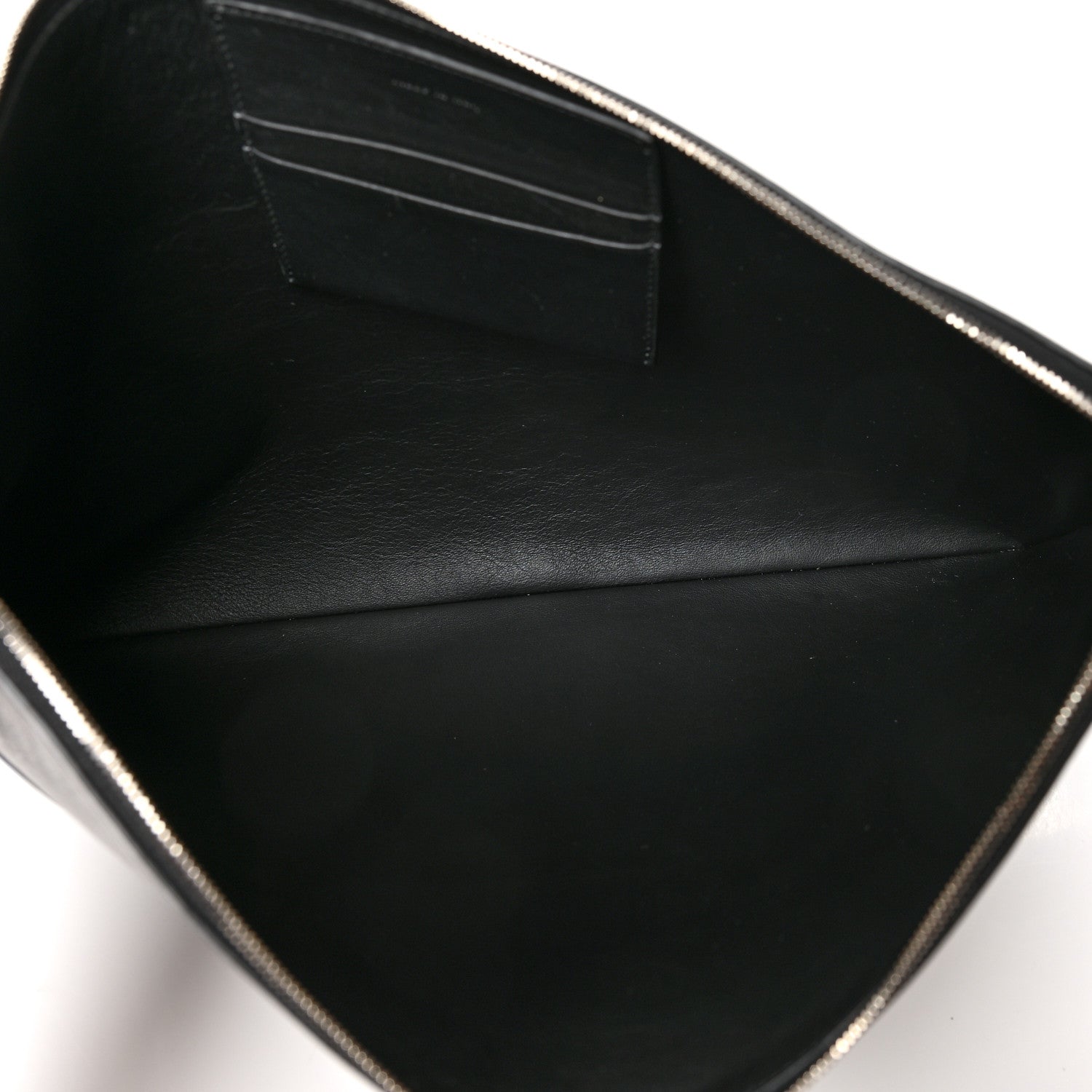 Celine Calfskin Large Made In Clutch Pouch Black 5 of 10