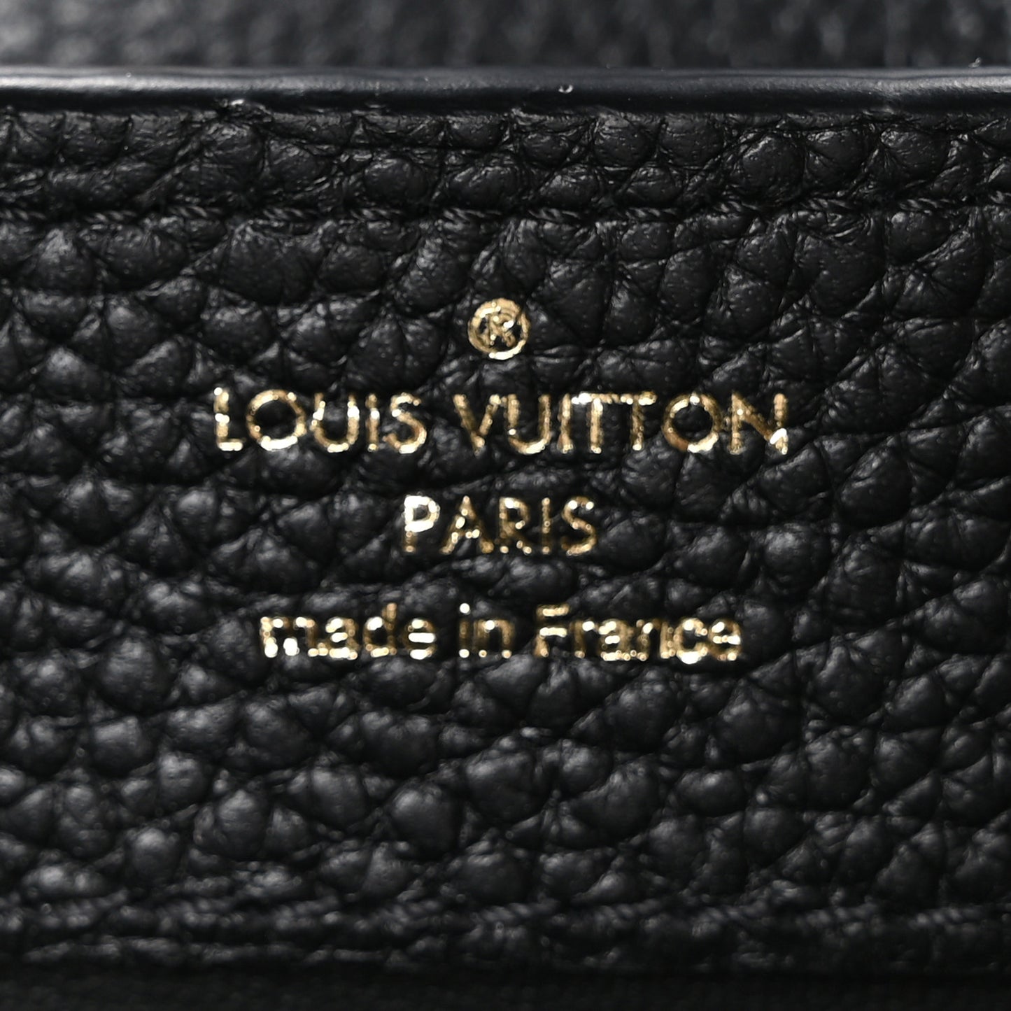 Taurillon Mini Capucines Black