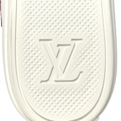 Louis Vuitton Jacquard Since 1854 Stellar Sneakers 37 Bordeaux 6 of 7