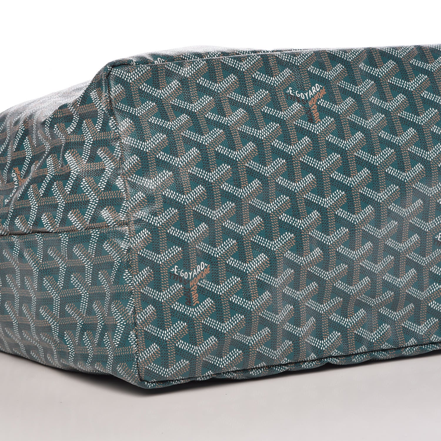 Goyard Goyardine Saint Louis GM Green 9 of 14