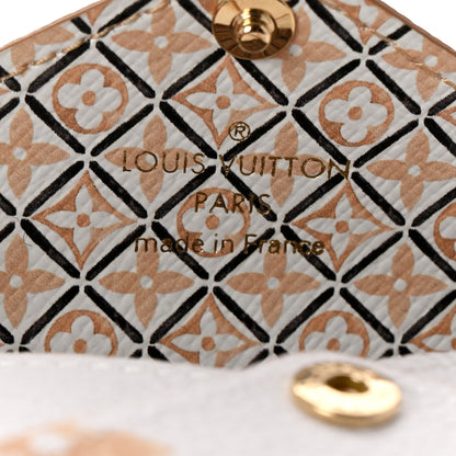 Louis Vuitton Monogram Resort Small Kirigami Pochette Insert White Beige 5 of 5
