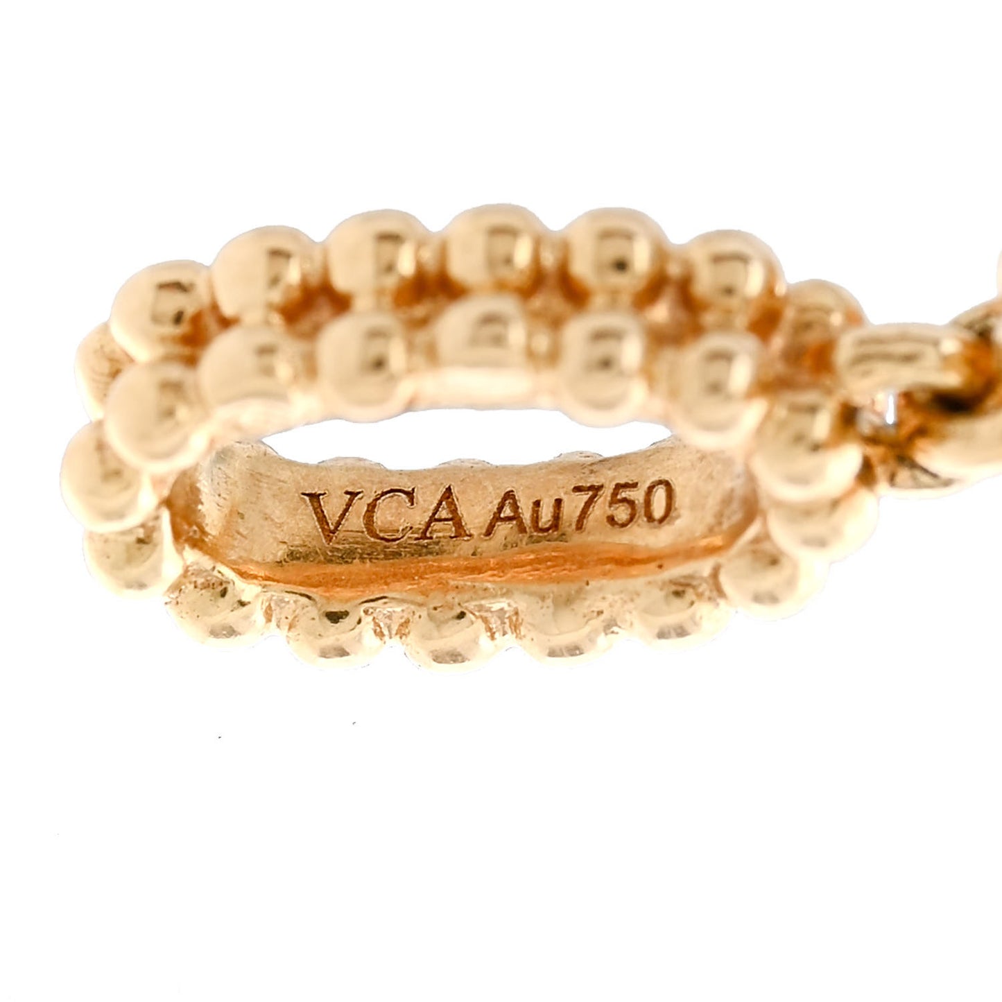 18K Yellow Gold Malachite Magic Alhambra Pendant