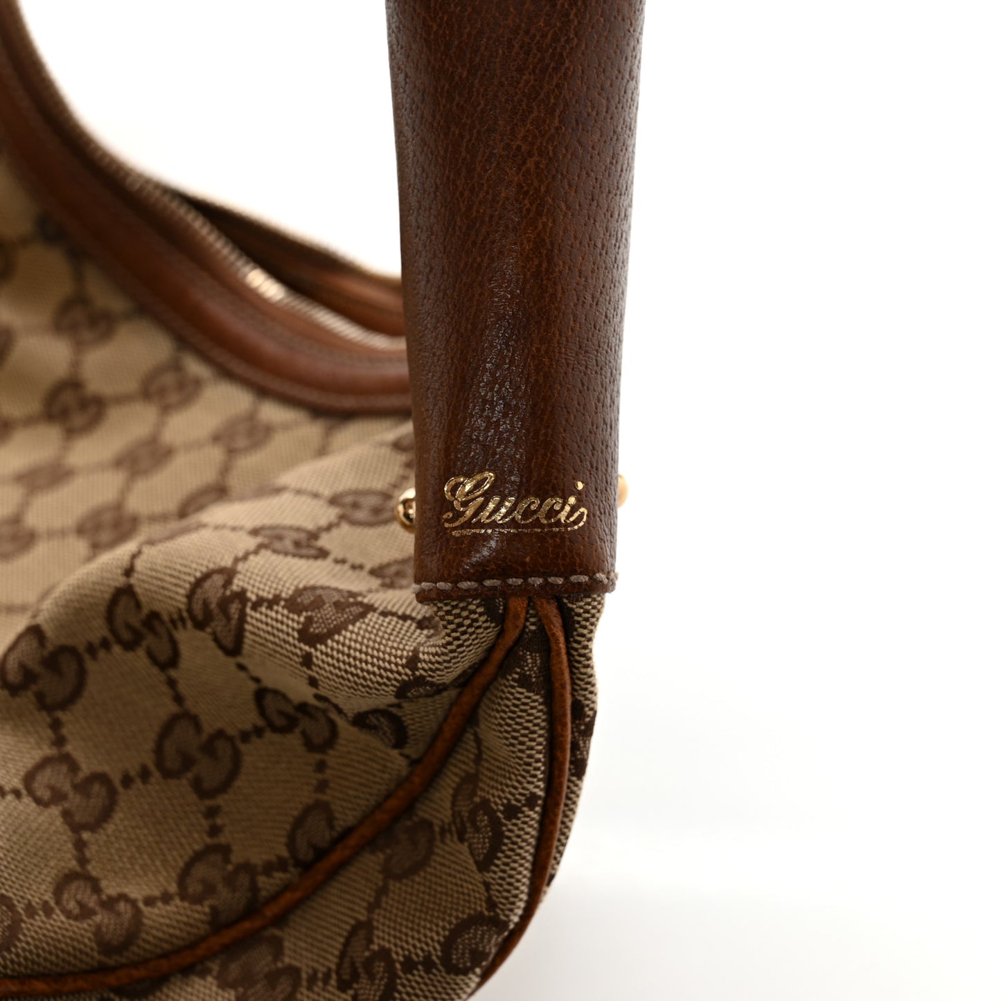 Monogram Bamboo Ring Hobo Brown