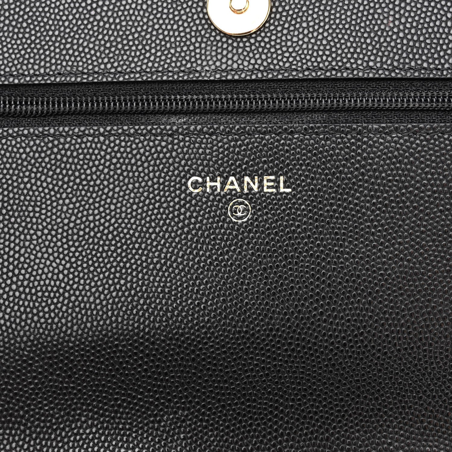 Chanel Caviar Quilted Pocket Twins Wallet On Chain WOC Black 6 of 11
