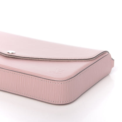 Louis Vuitton Epi Pochette Felicie Rose Ballerine 9 of 10
