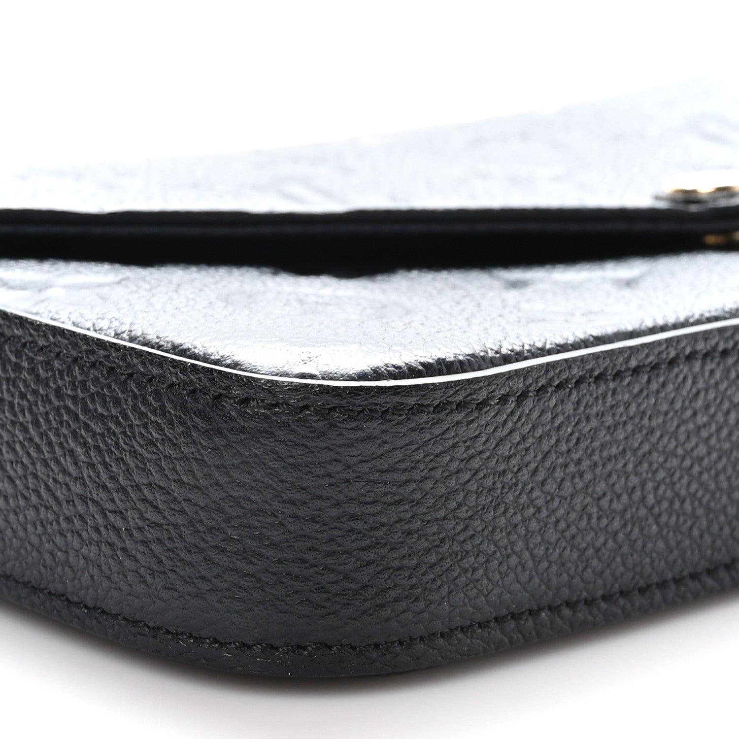 Louis Vuitton Empreinte Pochette Felicie Chain Wallet Black 17 of 23