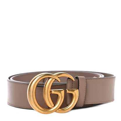 Gucci Calfskin Double G 40mm Belt 105 42 Porcelain Rose 1 of 8