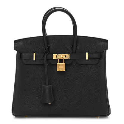 Hermes Togo Birkin 25 Black 1 of 10