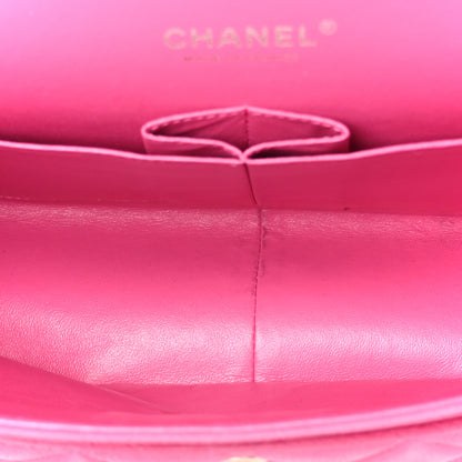 Chanel Iridescent Caviar Quilted Jumbo Double Flap Pink 5 of 11